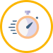 Icon of a timer