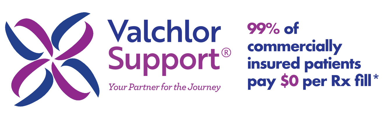 Valchlor Support - Eligible patients pay no more than $10 per Rx fill*